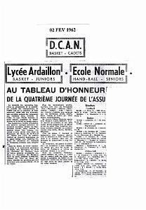 08 ECOLE DE LA DCAN SAISON 1961 62 N0009